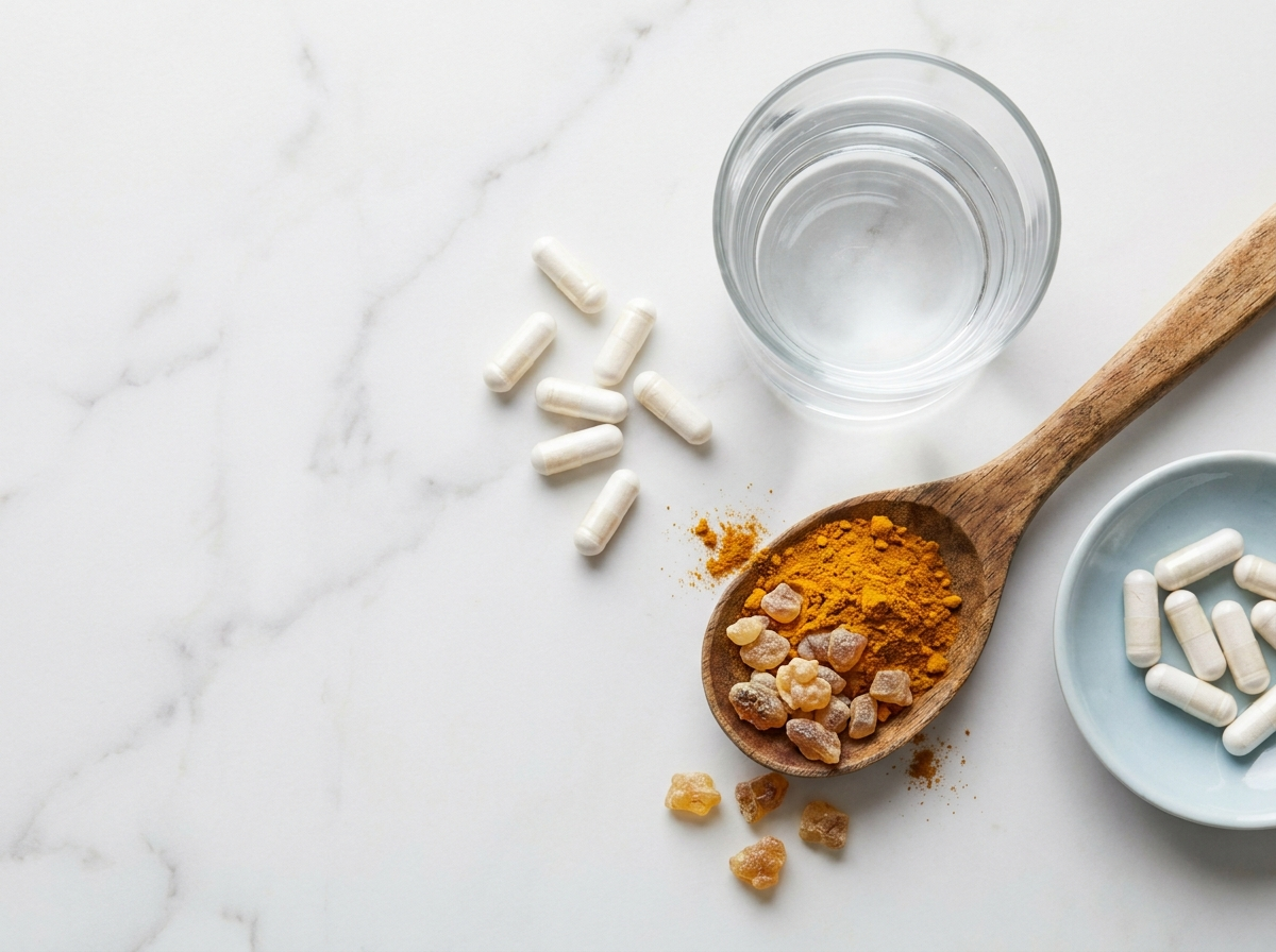 Capsules Artroflex Active disposées avec curcuma et boswellia